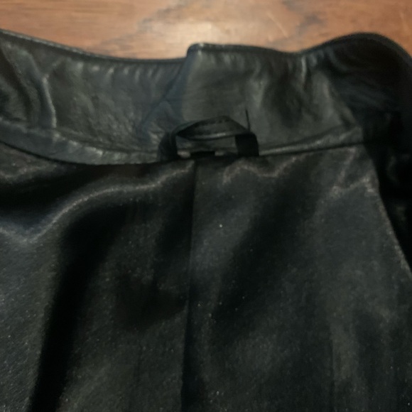 Giorgio Di Mare Men’s Black Leather Jacket NWOT - Picture 6 of 6